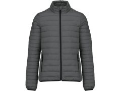 Kariban K 6120 Lehká pánská prošívaná bunda 20.6120 marl dark grey