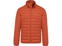 Kariban K 6120 Lehká pánská prošívaná bunda 20.6120 burnt ochre