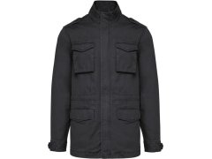 Kariban K 6164 Pánská bunda Safari 20.6164 washed black