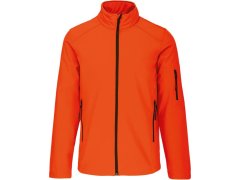 Kariban K 401 Pánská 3-vrstvá softshellová bunda 20.K401 fluorescent orange