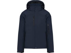 Kariban K 650 Pánská 3-vrstvá softshellová parka s kapucí 20.K650 navy