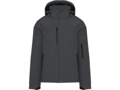 Kariban K 650 Pánská 3-vrstvá softshellová parka s&nbsp;kapucí 20.K650 titanium