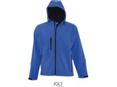 SOL´S Replay Men Pánská 3-vrstvá softshellová bunda s&nbsp;kapucí 25.6602 royal blue