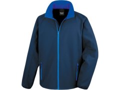 Result R 231M Pánská 2-vrstvá softshell bunda "Printable" 30.231M navy/royal