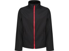 Regatta TRA 628 Pánská 2-vrstvá softshellová bunda "Ablaze" 36.A628 black/classic red