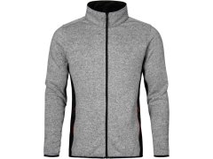 Promodoro 7700 Pánská pracovní pletená fleecová bunda 40.7700 heather grey