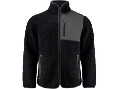James Harvest Kingsley Fleece Men Pánská fleecová bunda Sherpa "Two-Tone" 62.1500 black