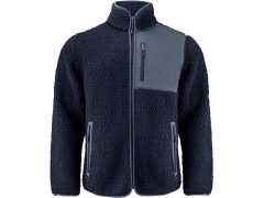 James Harvest Kingsley Fleece Men Pánská fleecová bunda Sherpa "Two-Tone" 62.1500 navy
