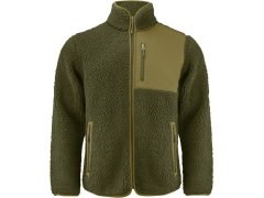 James Harvest Kingsley Fleece Men Pánská fleecová bunda Sherpa "Two-Tone" 62.1500 moss green
