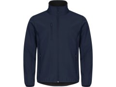 Clique Classic Softshell Jkt M Pánská 3-vrstvá softshellová bunda 67.0910 dark navy