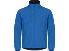 Clique Classic Softshell Jkt M Pánská 3-vrstvá softshellová bunda 67.0910 royal blue