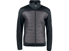 Clique Custer Jacket Men Pánská reflexní hybridní bunda 67.0933 black/reflective