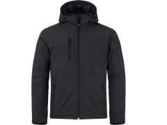 Clique Padded Hooded Softshell Men Pánská zateplená softshellová bunda s kapucí 67.0952 black