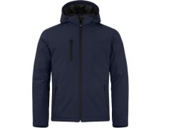 Clique Padded Hooded Softshell Men Pánská zateplená softshellová bunda s kapucí 67.0952 dark navy
