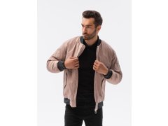 Pánská bunda Ombre Jacket C516 Beige