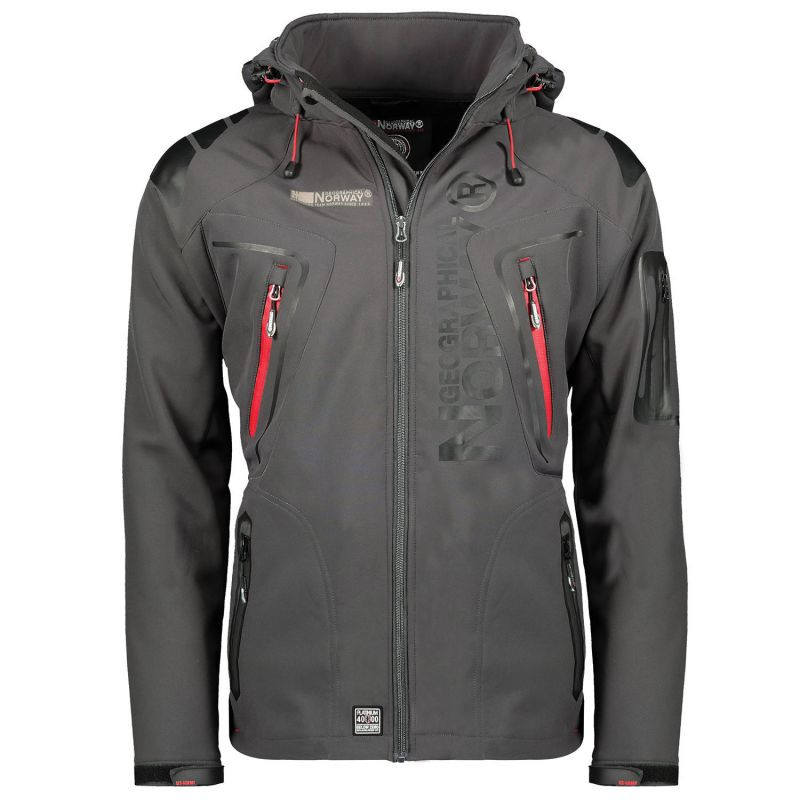 Geographical Norway Techno DB MEN 056 WU1060H/GN-DARK GREY softshellová bunda