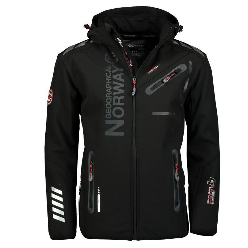 Bunda softshellová Geographical Norway Royaute Assor B Men 068 M WW1975H/GN/Black / černá - Pánské oblečení bundy