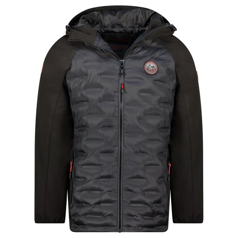 Geographical Norway – pánská bunda BAEL BLACK DB MEN 056 BLACK (WZ8113H/GN-NOIR) - Pánské oblečení bundy