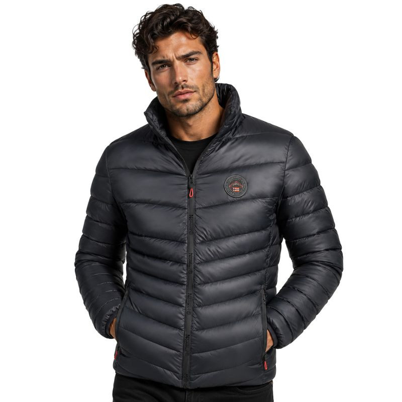 Pánská bunda Geographical Norway BARTINE BLACK DB MEN 233 (WY6915H/GN-BLACK) - Pánské oblečení bundy