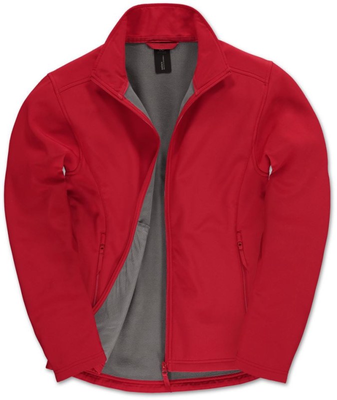 B&C ID.701 Pánská 2-vrstvá softshellová bunda 01.0062 red
