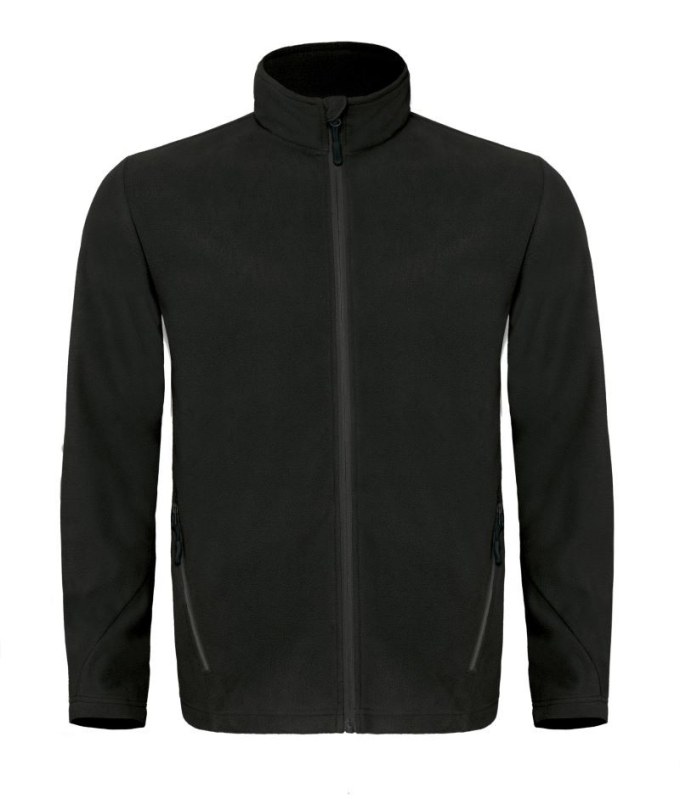 B&C Coolstar /men Pánská mikrofleecová bunda 01.0717 black
