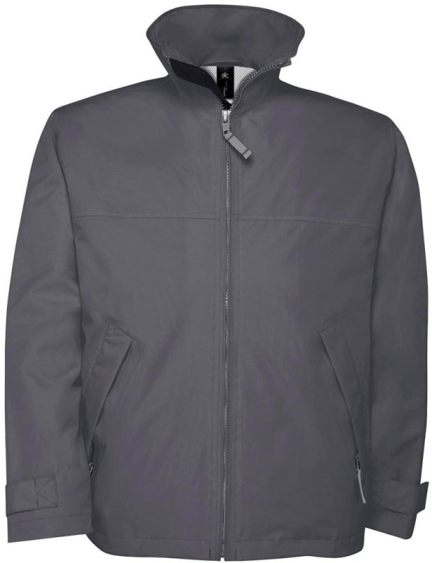B&C Sparkling /men Pánská jachtařská bunda 01.0949 dark grey