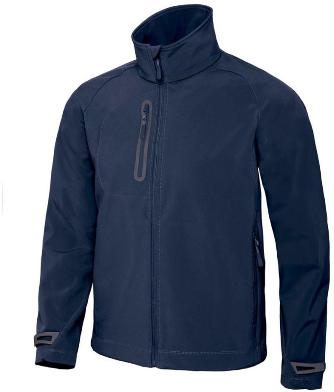 B&C X-Lite Softshell /men Pánská 3-vrstvá softshellová bunda 01.0951 navy