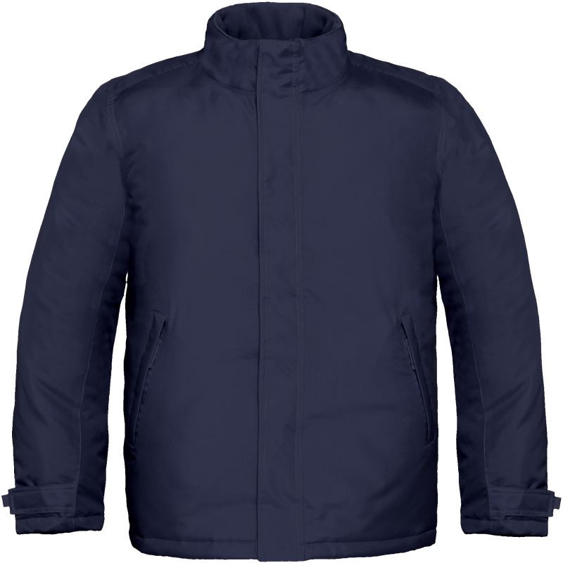 B&C Real + /men Pánská zimní parka 01.0970 navy
