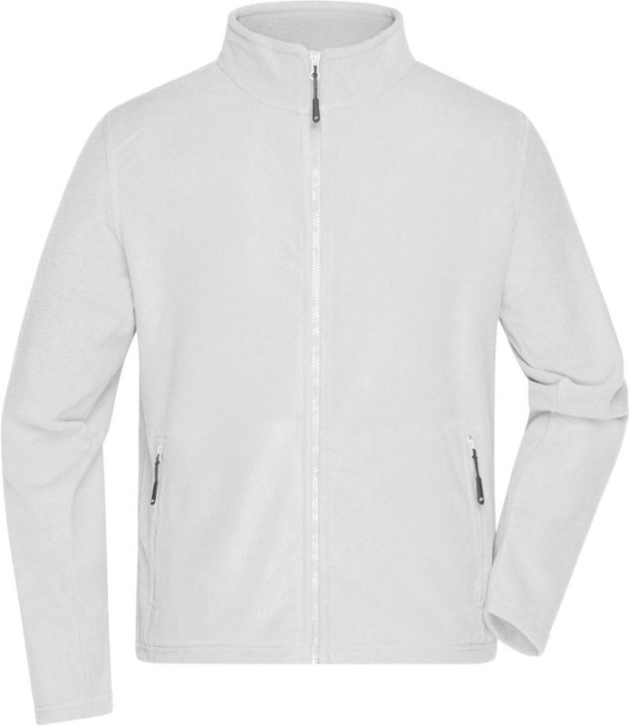 Daiber JN 782 Pánská mikrofleecová bunda 02.0782 white