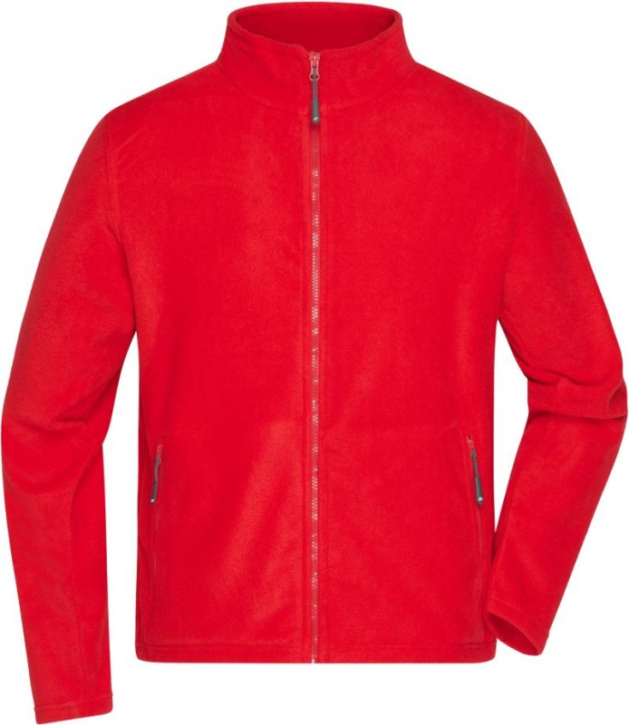 Daiber JN 782 Pánská mikrofleecová bunda 02.0782 red