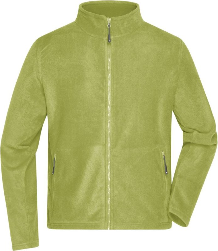 Daiber JN 782 Pánská mikrofleecová bunda 02.0782 lime green