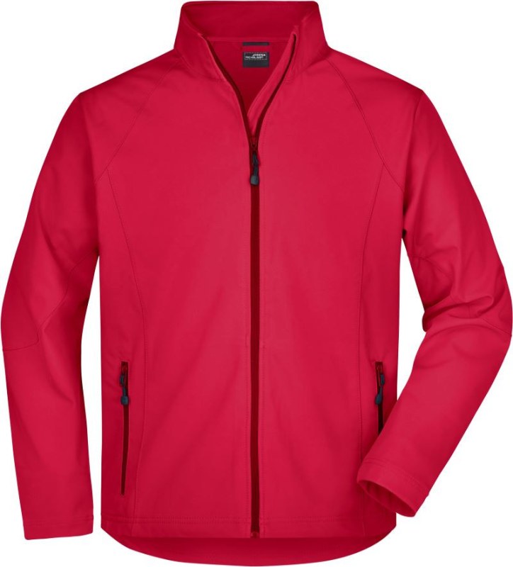 Daiber JN 1020 Pánská 3-vrstvá softshellová bunda 02.1020 red
