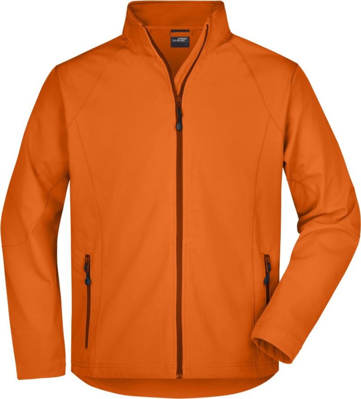 Daiber JN 1020 Pánská 3-vrstvá softshellová bunda 02.1020 orange