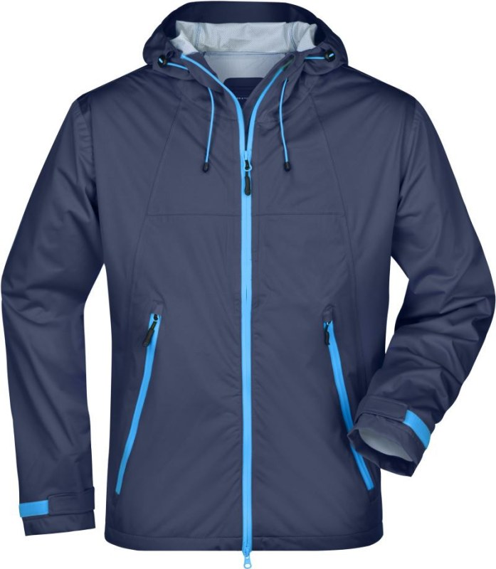 Daiber JN 1098 Pánská 3-vrstvá softshellová bunda 02.1098 navy/cobalt