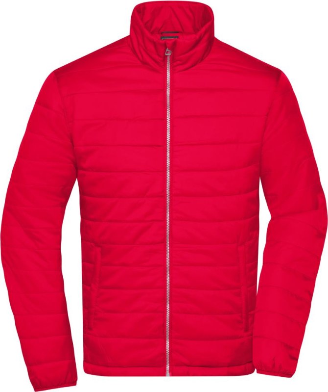 Daiber JN 1120 Pánská prošívaná bunda 02.1120 red