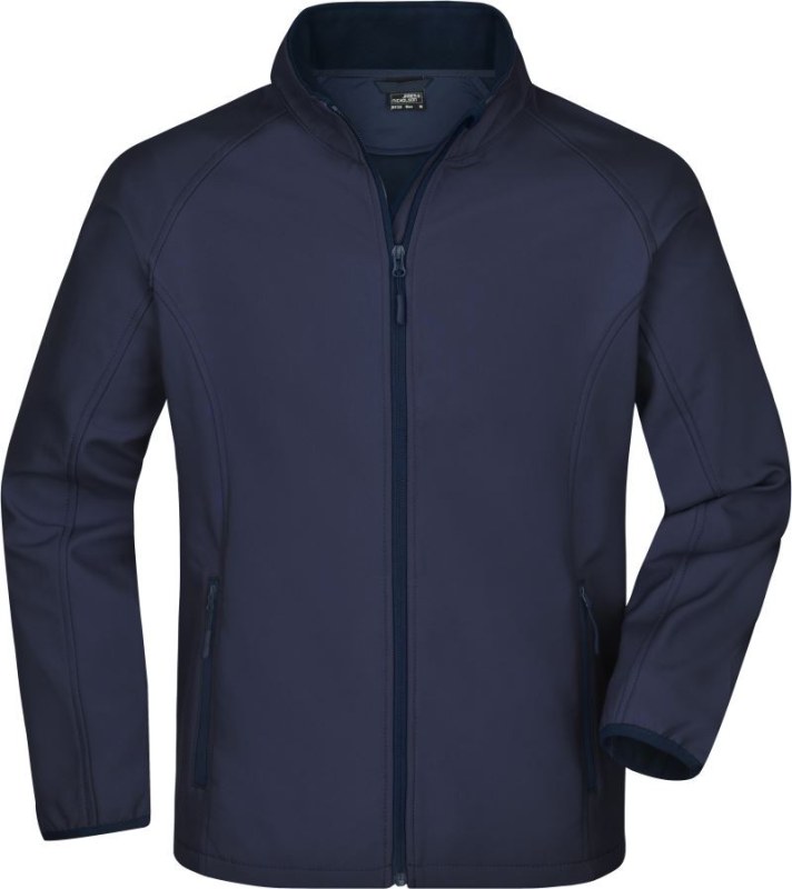 Daiber JN 1130 Pánská 2-vrstvá promo softshellová bunda 02.1130 navy/navy