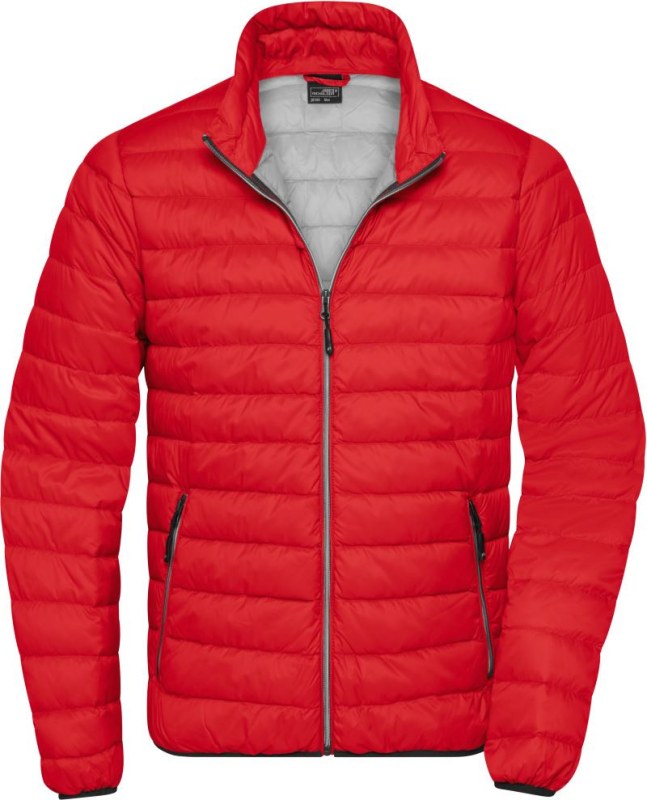 Daiber JN 1140 Pánská péřová bunda 02.1140 red/silver