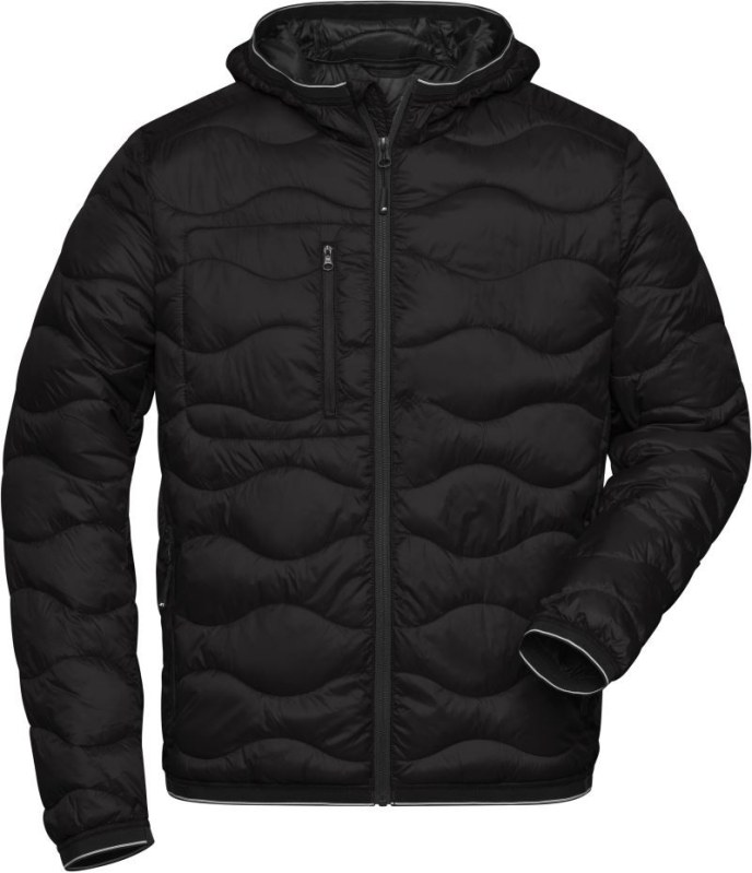 Daiber JN 1156 Pánská prošívaná bunda 02.1156 black/black