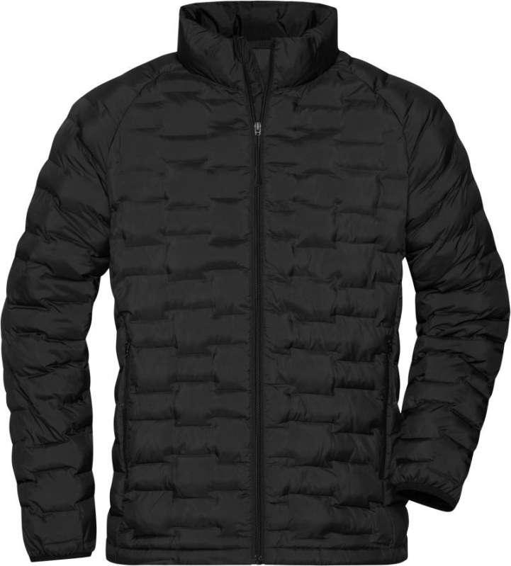Daiber JN 1162 Lehká pánská prošívaná bunda 02.1162 black matt