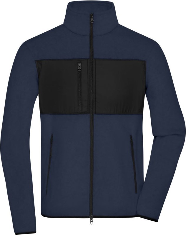 Daiber JN 1312 Pánská fleecová bunda 02.1312 navy/black