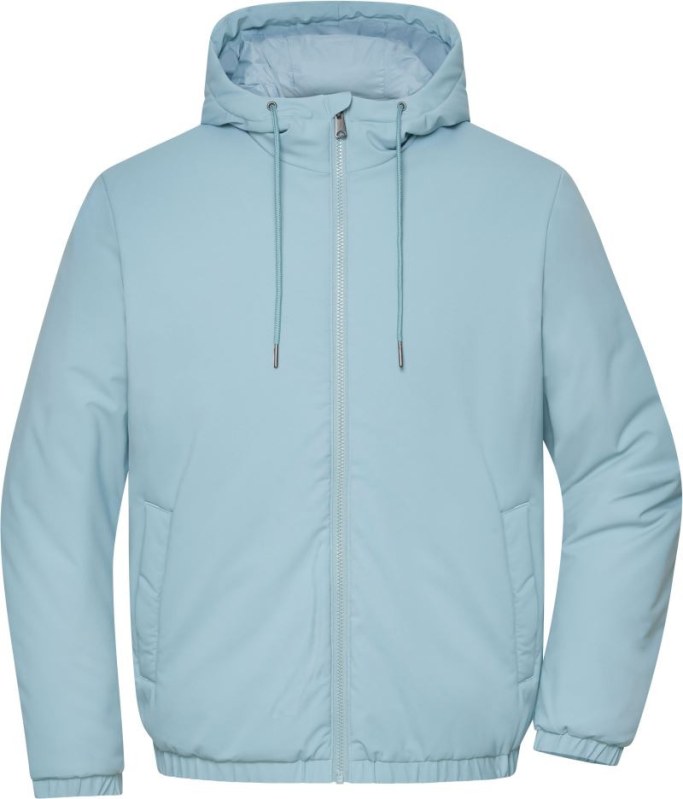 Daiber JN 1380 Pánská bomber bunda 02.1380 milky blue - Pánské oblečení bundy