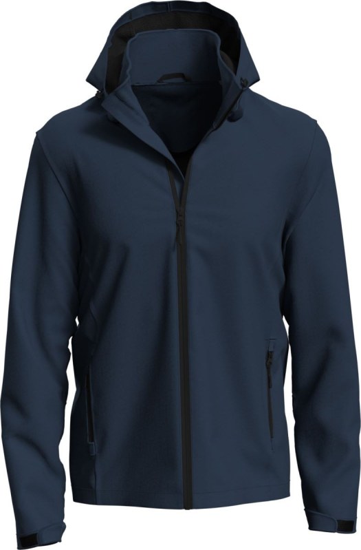 Stedman Lux Softshell Jacket Pánská 3-vrstvá softshellová bunda 05.5440 blue midnight - Pánské oblečení bundy