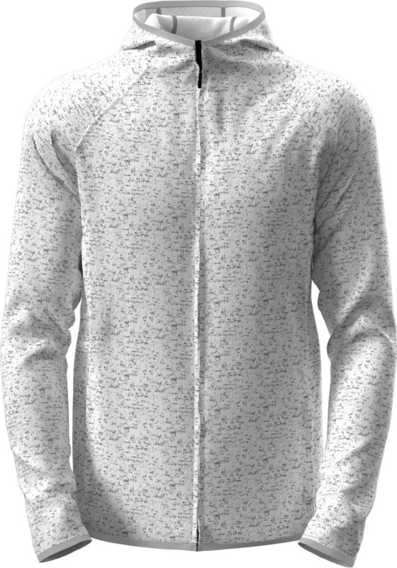 Stedman Lux Knit Fleece Jacket Men Pánská pletená fleecová bunda s kapucí 05.5460 light grey heather