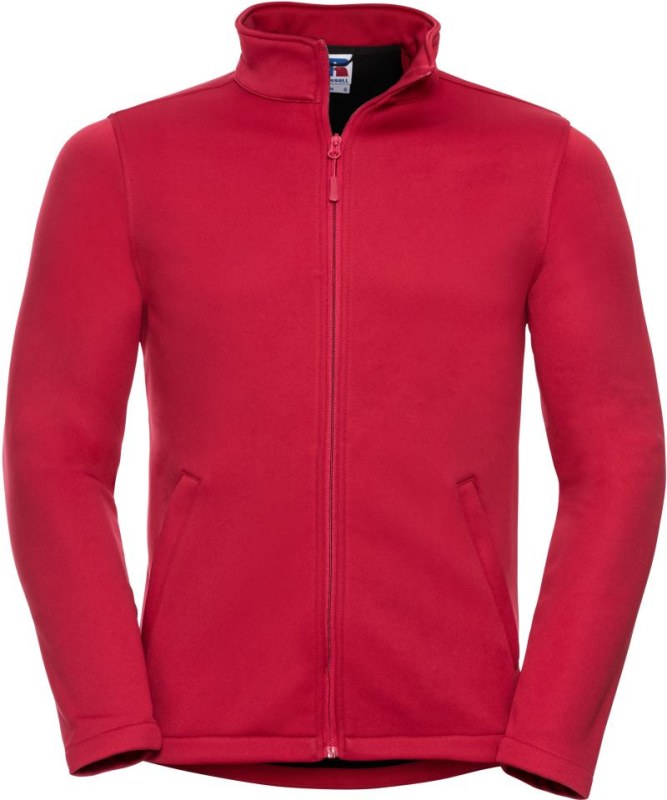 Russell Athletic 040M Pánská 2-vrstvá smart softshellová bunda 10.040M classic red