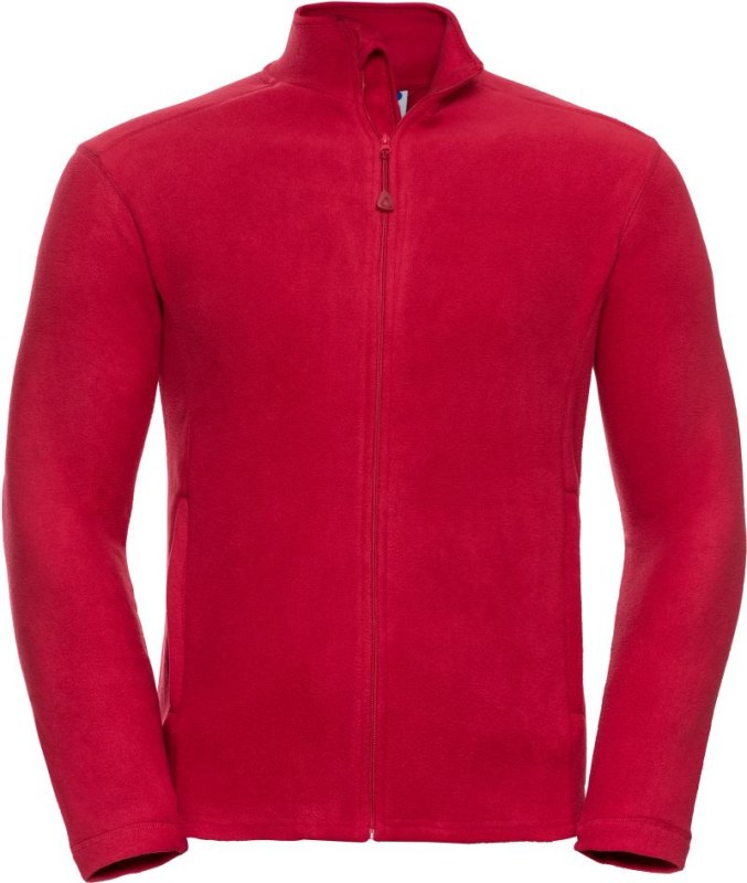 Russell Athletic 880M Pánská mikrofleecová bunda 10.880M classic red