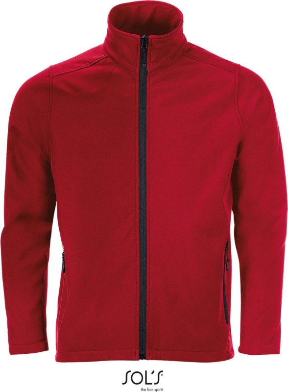 SOL´S Race Men Pánská 2-vrstvá softshellová bunda 25.1195 pepper red