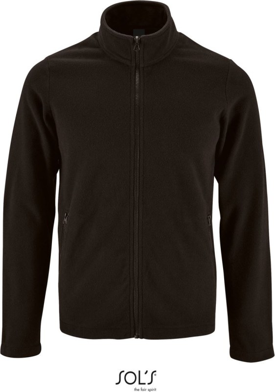 SOL´S Norman Men Pánská fleecová bunda 25.2093 black