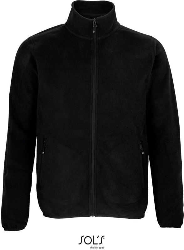 SOL´S Factor Men Pánská fleecová bunda 25.3823 black