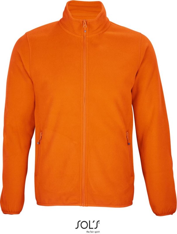 SOL´S Factor Men Pánská fleecová bunda 25.3823 orange