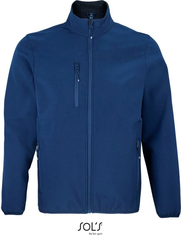 SOL´S Falcon Men Pánská 3-vrstvá softshellová bunda 25.3827 abyss blue